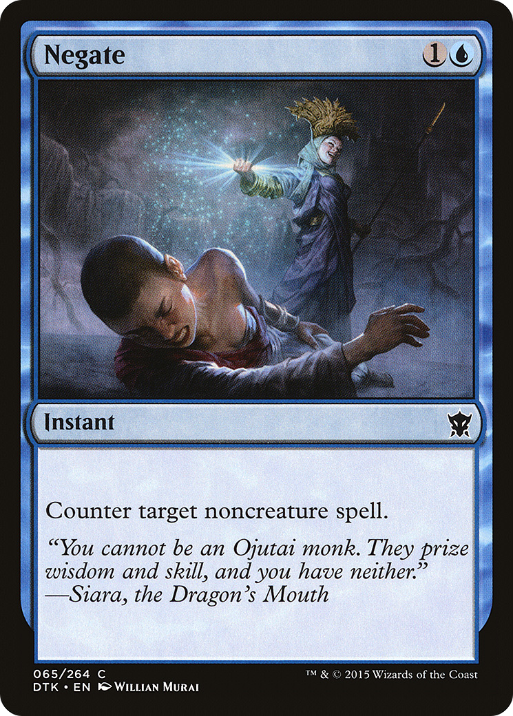 Negate (065) Foil - Dragons of Tarkir