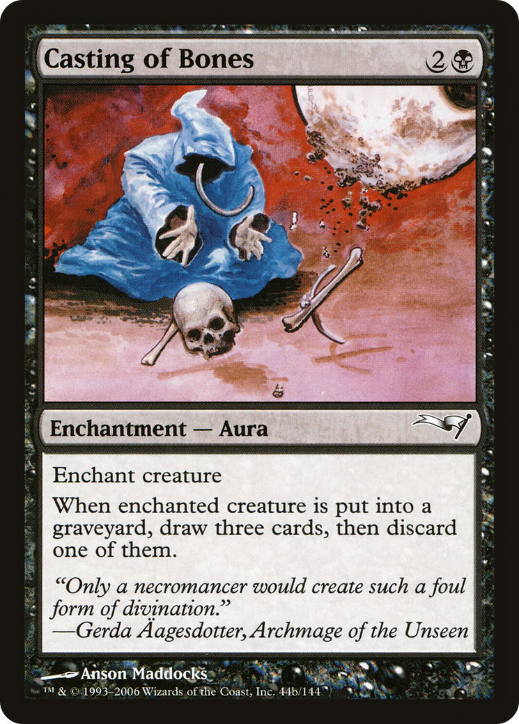 Casting of Bones (44b) - Coldsnap Theme Decks