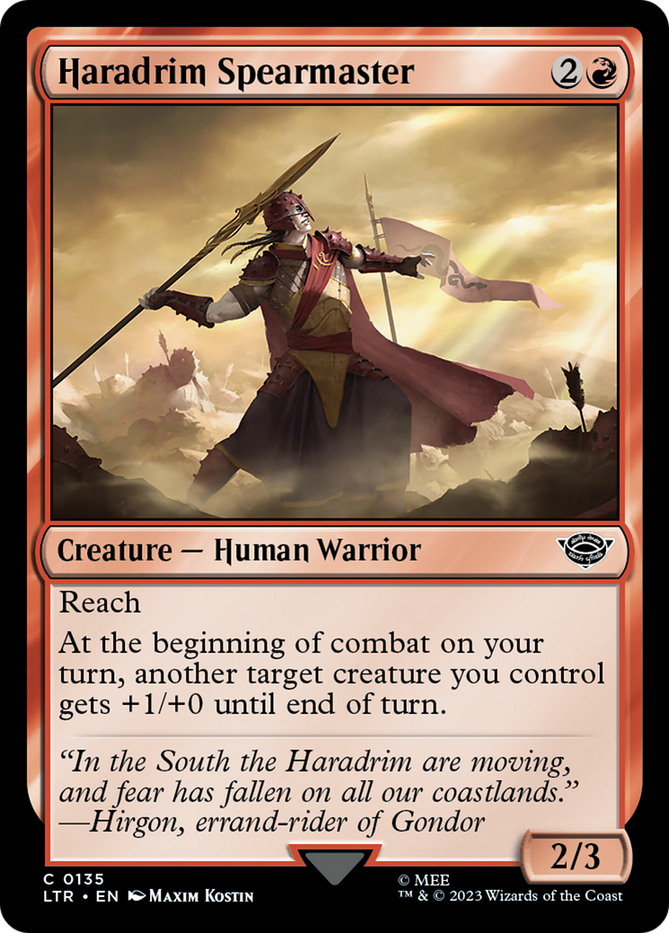 Haradrim Spearmaster (135) - The Lord of the Rings: Tales of Middle-earth