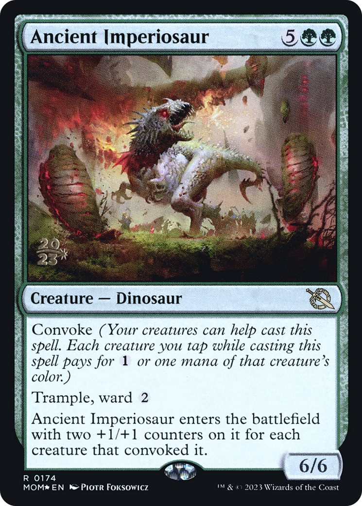 Ancient Imperiosaur (174s) Foil - March of the Machine Promos