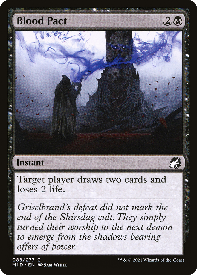 Blood Pact (088) Foil - Innistrad: Midnight Hunt