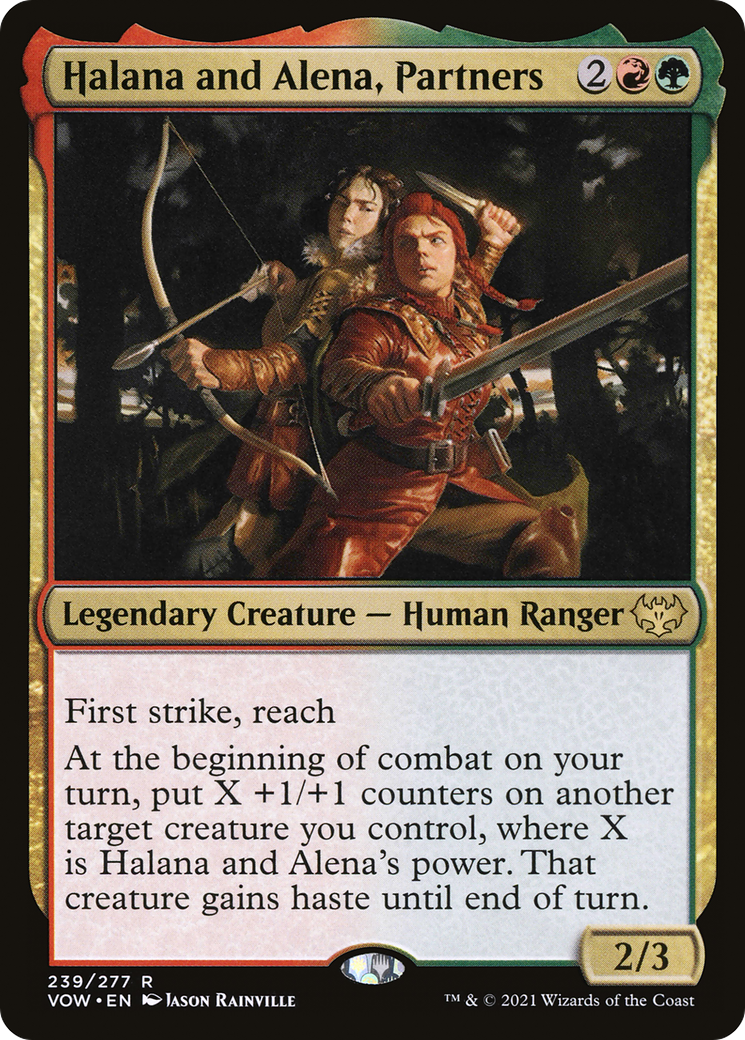 Halana and Alena, Partners (239) - Innistrad: Crimson Vow