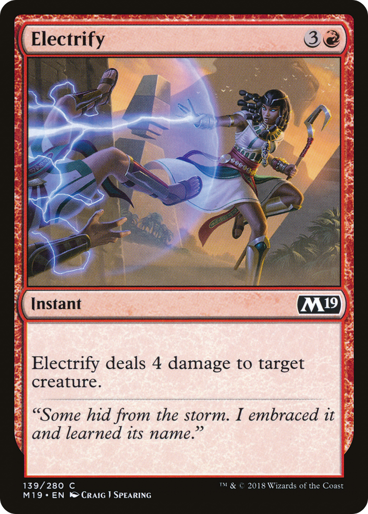 Electrify (139) Foil - Core Set 2019
