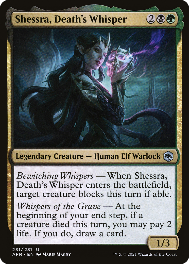 Shessra, Death's Whisper (231) - Adventures in the Forgotten Realms