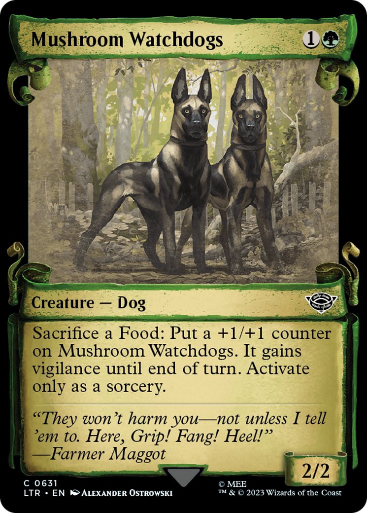 Mushroom Watchdogs (Showcase Scrolls) (Showcase) (631) - The Lord of the Rings: Tales of Middle-earth
