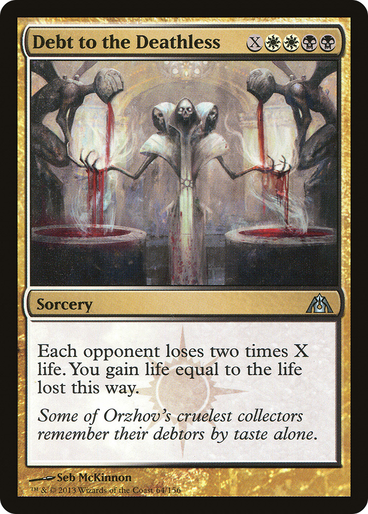 Debt to the Deathless (064) Foil - Dragon's Maze