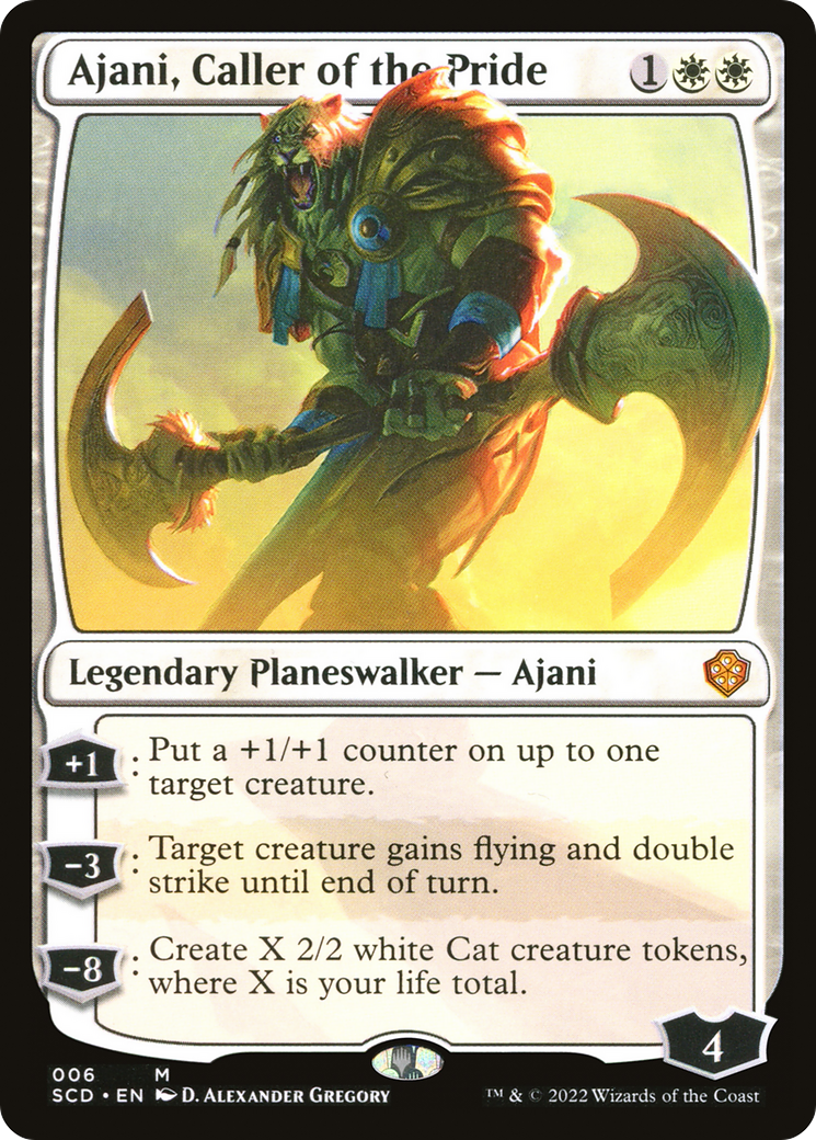 Ajani, Caller of the Pride (006) - Starter Commander Decks