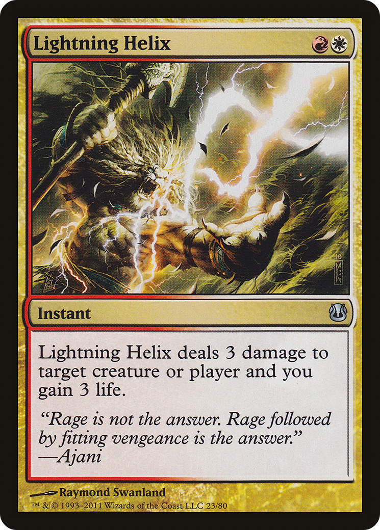 Lightning Helix (023) - Duel Decks: Ajani vs. Nicol Bolas