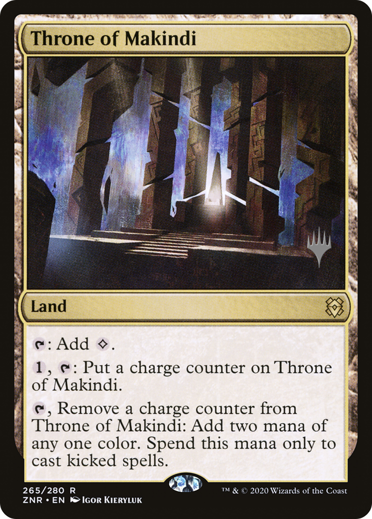 Throne of Makindi (265) Foil - Zendikar Rising Promos