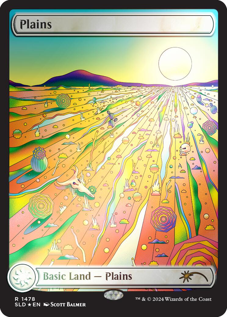 Plains (1478) Foil - Secret Lair Drop Series