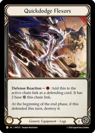 Quickdodge Flexors (HNT215) Rainbow Foil - The Hunted