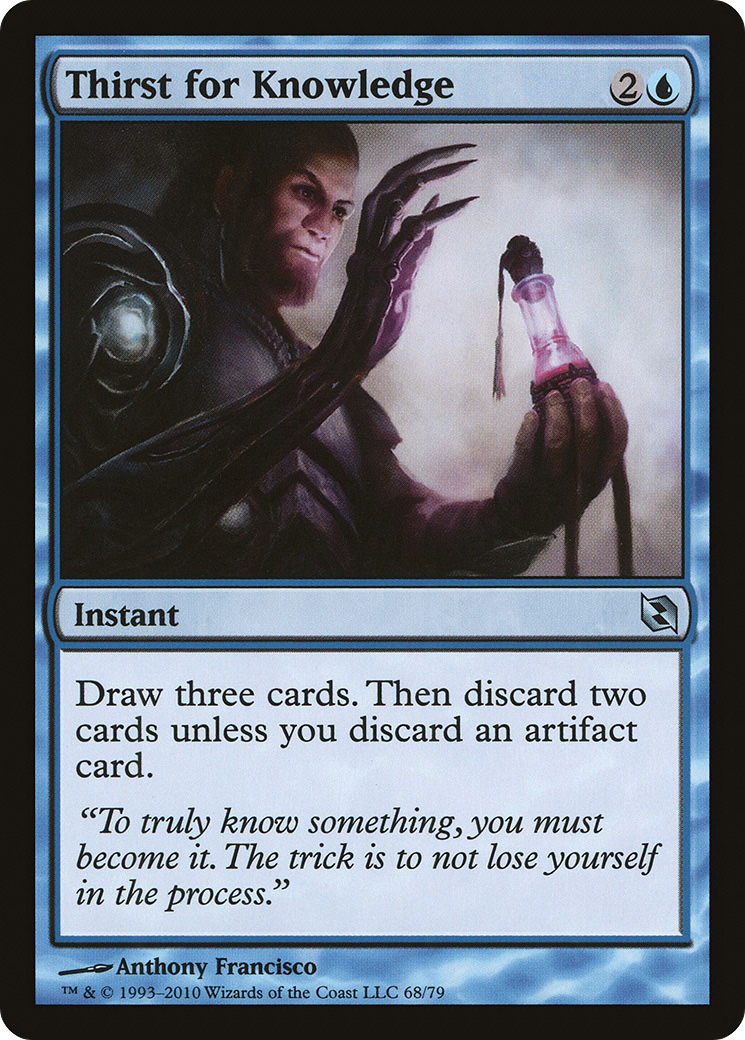 Thirst for Knowledge (068) - Duel Decks: Elspeth vs. Tezzeret
