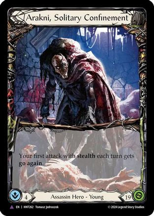 Arakni, Solitary Confinement (Marvel) (HNT262) Cold Foil - The Hunted
