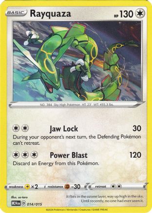Rayquaza (14) - McDonalds Promos 2024
