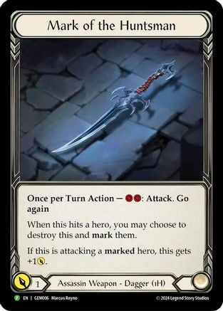 Mark of the Huntsman (GEM006) Cold Foil - GEM Pack 1