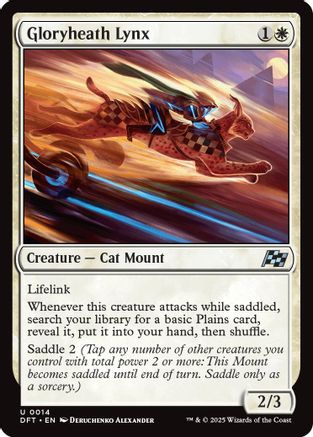 Gloryheath Lynx (014) Foil - Aetherdrift