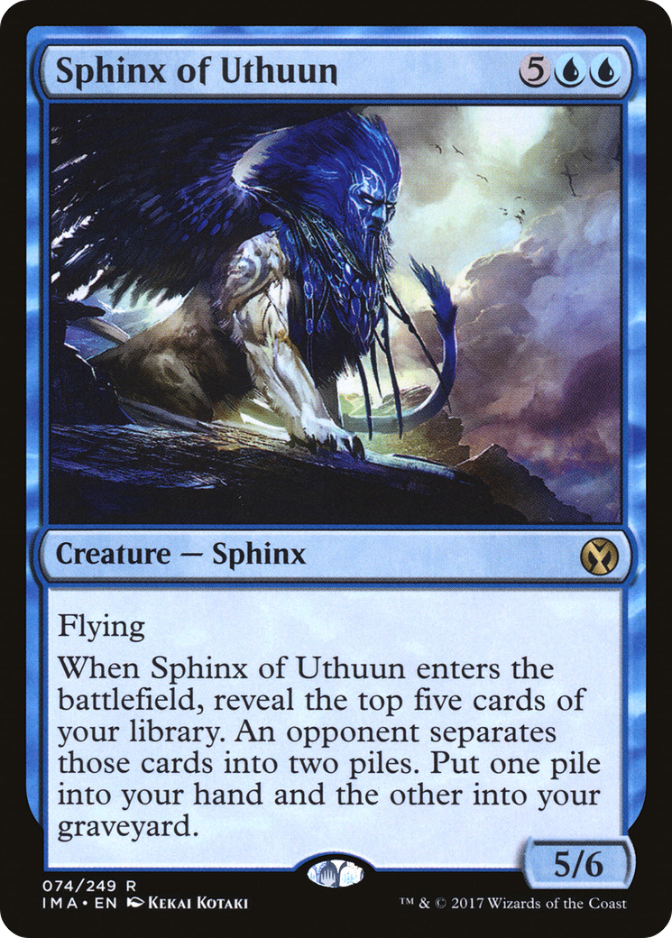 Sphinx of Uthuun (074) Foil - Iconic Masters