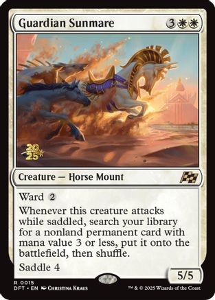 Guardian Sunmare (015) Foil - Prerelease Cards