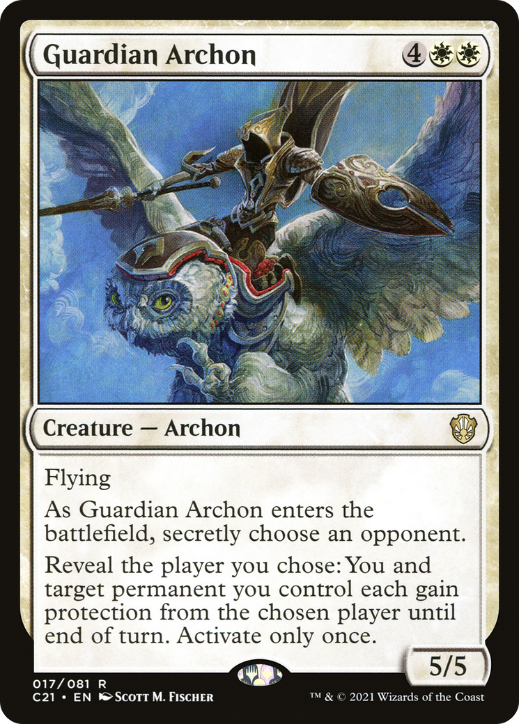 Guardian Archon (017) - Commander 2021