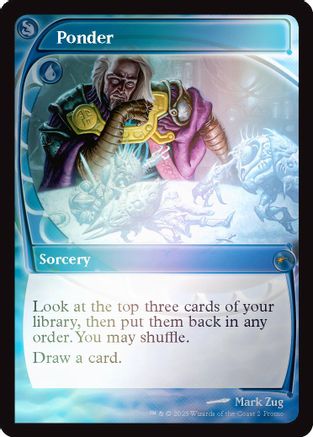 Ponder (Future Sight) (002) Foil - MagicFest 2025