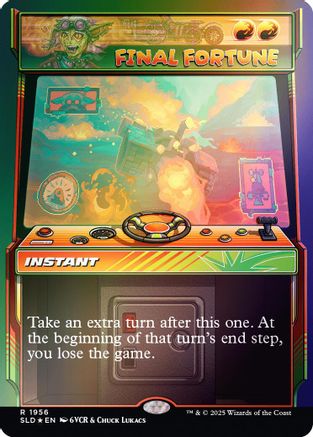 Final Fortune (1956) Foil - Secret Lair Drop Series
