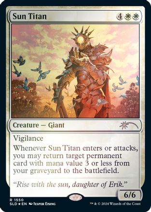 Sun Titan (1550) Foil - Secret Lair Drop Series