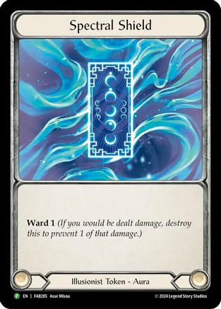 Spectral Shield (FAB285) Cold Foil - FaB Promos