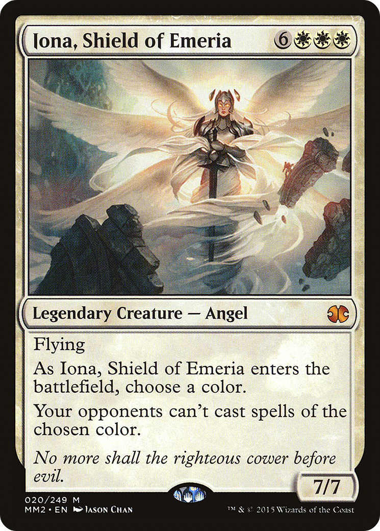 Iona, Shield of Emeria (020) Foil - Modern Masters 2015