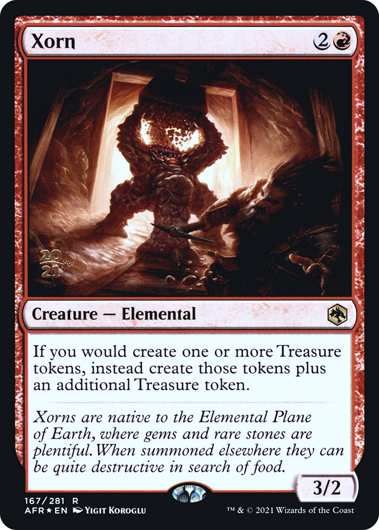 Xorn (167) Foil - Adventures in the Forgotten Realms Promos