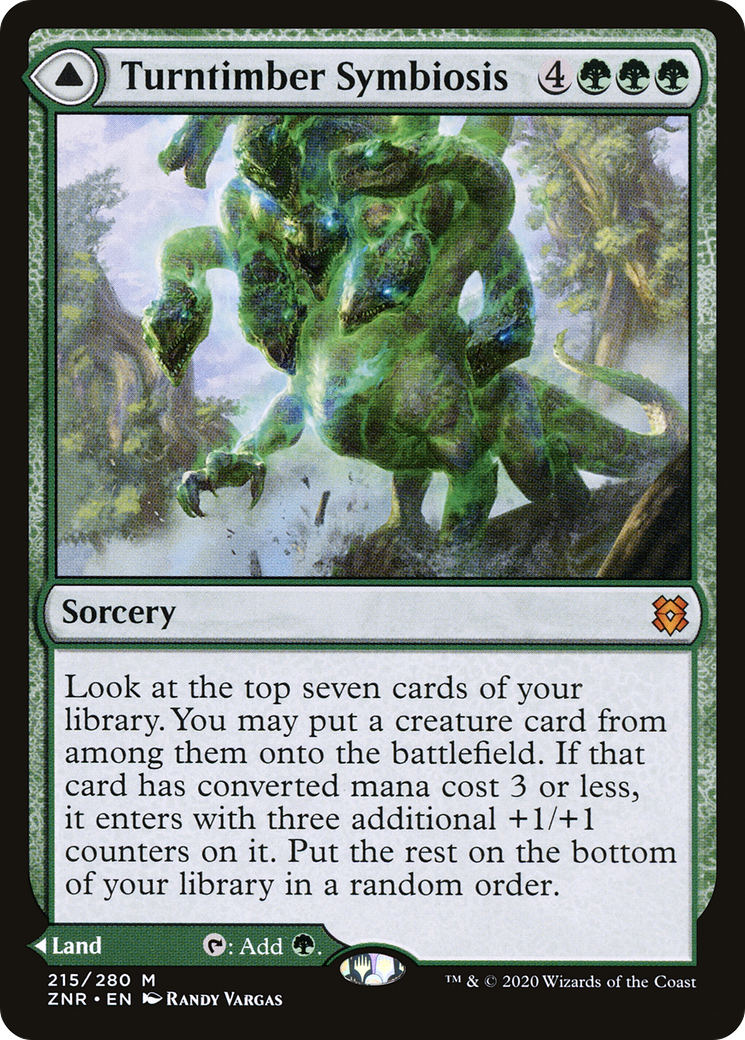 Turntimber Symbiosis (215) Foil - Zendikar Rising