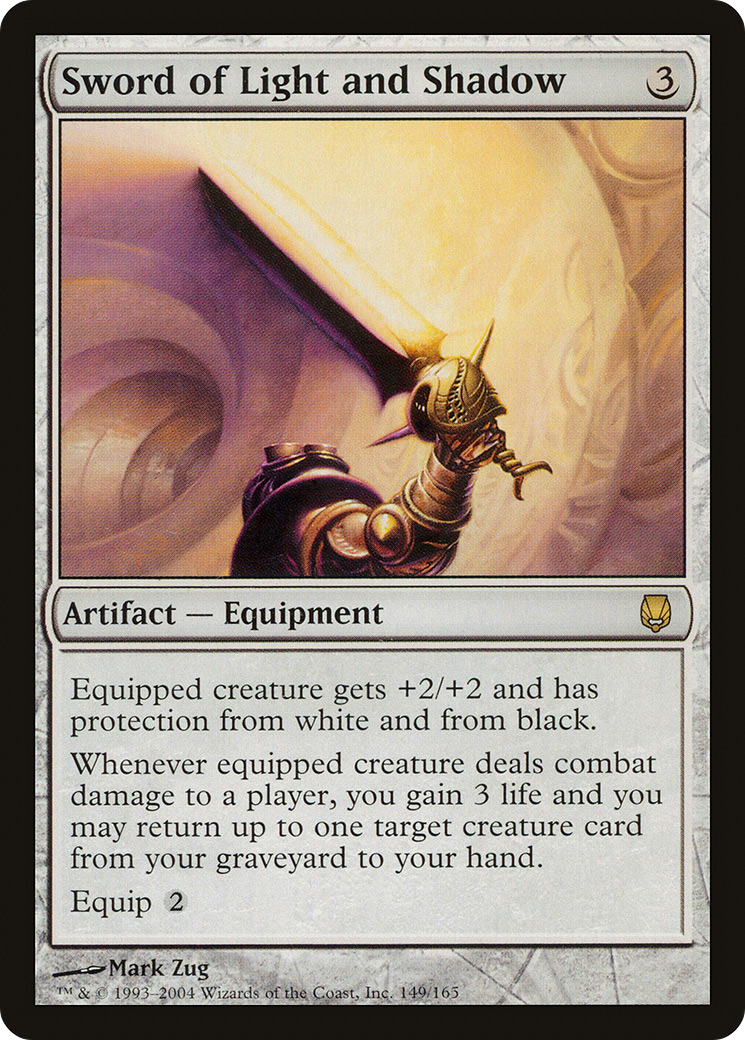 Sword of Light and Shadow (149) Foil - Darksteel