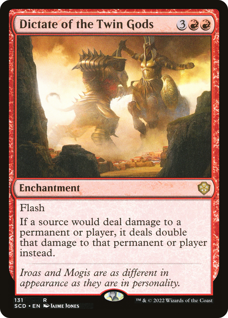 Dictate of the Twin Gods (131) - Starter Commander Decks
