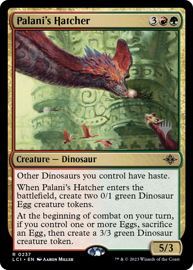 Palani's Hatcher (237) Foil - The Lost Caverns of Ixalan Promos
