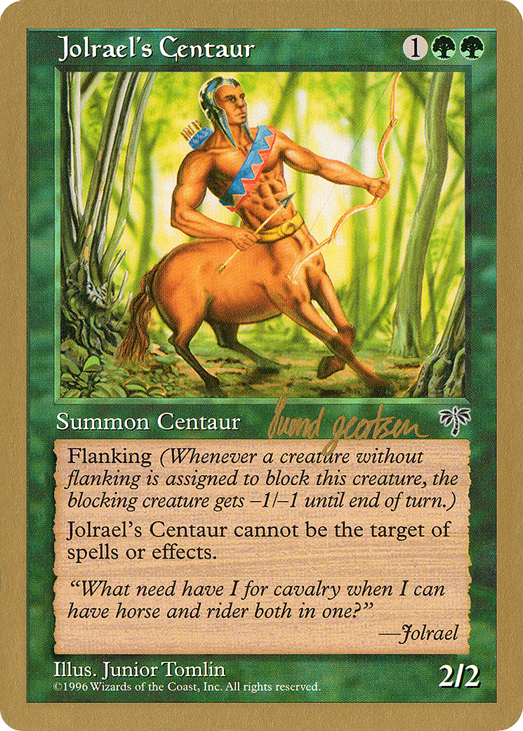 Jolrael's Centaur - 1997 Svend Geertsen (MIR) (Retro) - World Championship Decks 1997