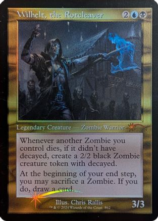 Wilhelt, the Rotcleaver (Retro) (862) Foil - Secret Lair Drop