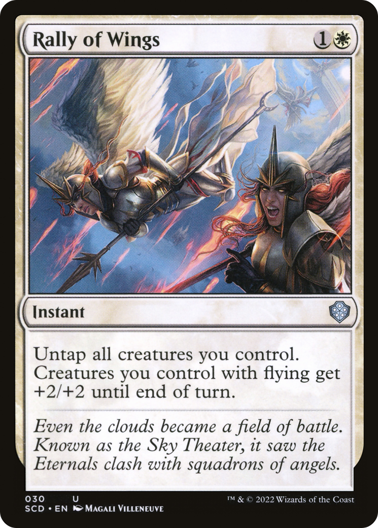 Rally of Wings (030) - Starter Commander Decks
