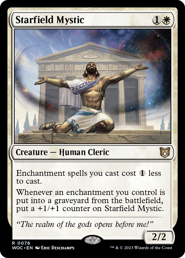 Starfield Mystic (076) - Wilds of Eldraine Commander