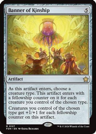 Banner of Kinship (127) Foil - Foundations Promos