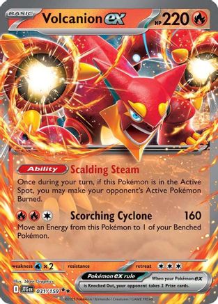 Volcanion ex (31) Holofoil - Journey Together
