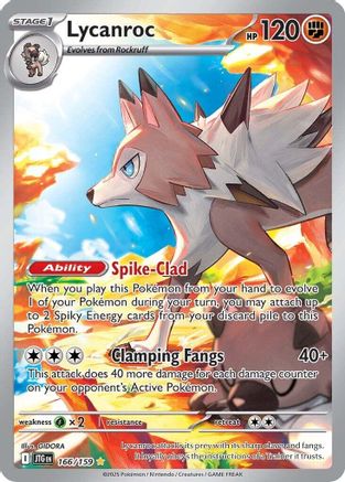 Lycanroc (166) Holofoil - Journey Together