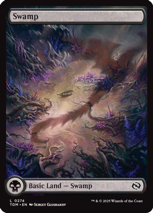 Swamp (274) Foil - Tarkir: Dragonstorm