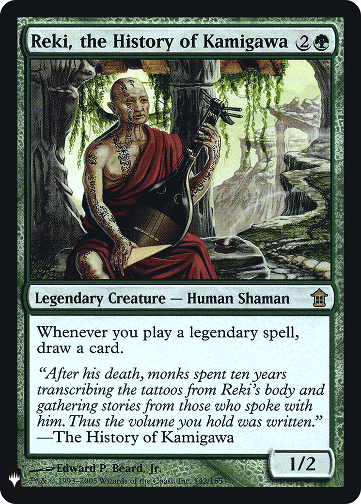Reki, the History of Kamigawa (142) Foil - The List