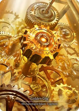 Golden Cog (Treasure) (SEA042) Rainbow Foil - High Seas