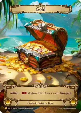 Gold (Treasure) (SEA244) Rainbow Foil - High Seas