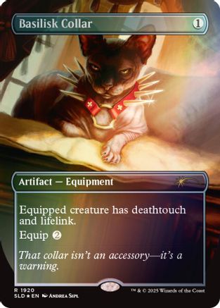 Basilisk Collar (1920) Foil - Secret Lair Drop Series
