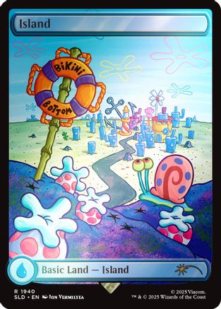 Island (1940) Foil - Secret Lair Drop Series