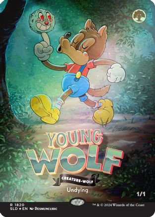 Young Wolf (1820) Foil - Secret Lair Drop Series
