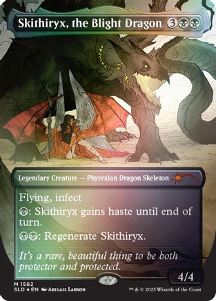 Skithiryx, the Blight Dragon (1562) Foil - Secret Lair Drop Series