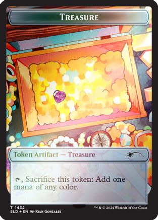 Treasure Token (1432) Foil - Secret Lair Drop Series