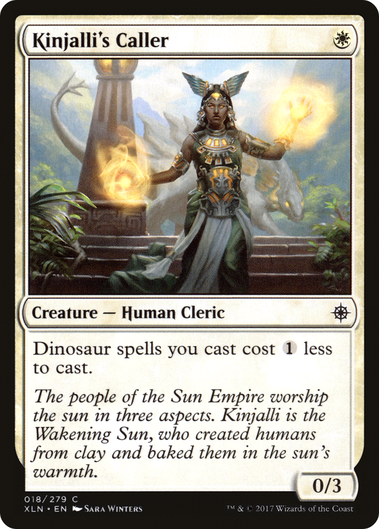 Kinjalli's Caller (018) Foil - Ixalan